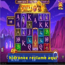 hidronox reclame aqui